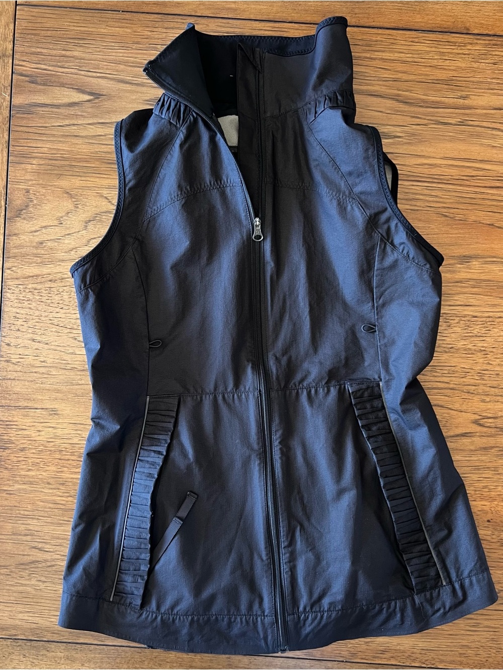 Lululemon Zip Front Black Active Vest